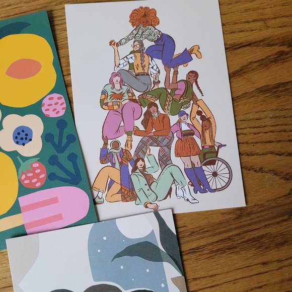 3 Causebox (now Alltrue) Postcards Frameable Artwork - Picture 3 of 5